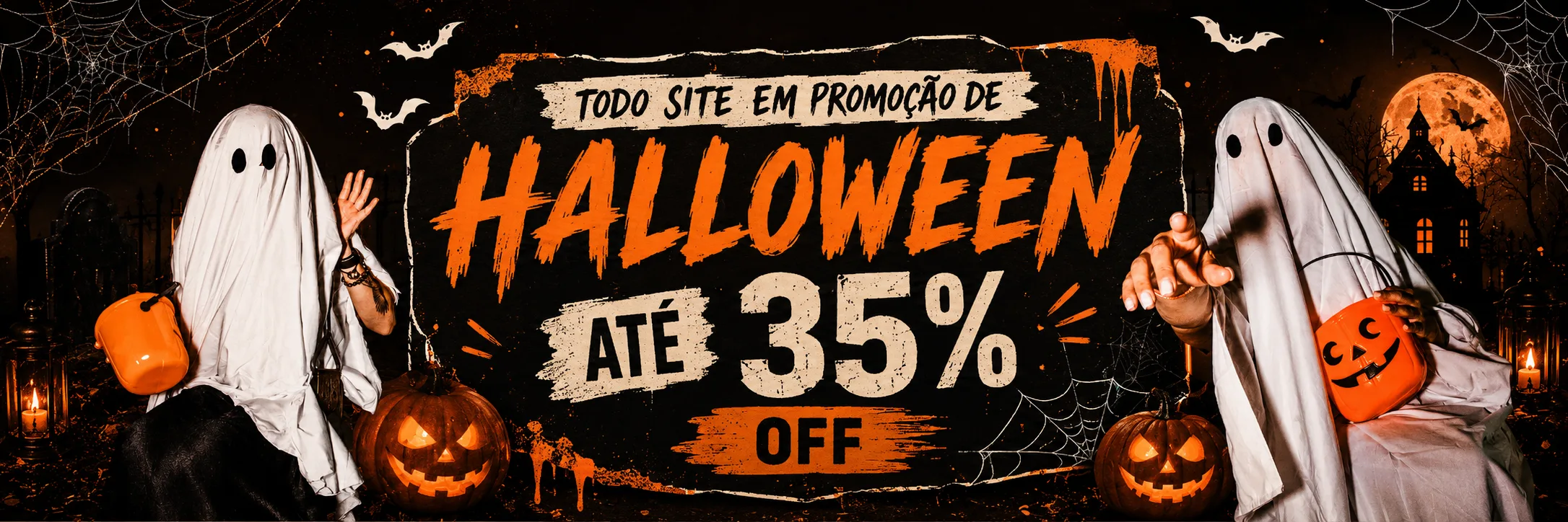 Fantasias de Halloween até 30% Off