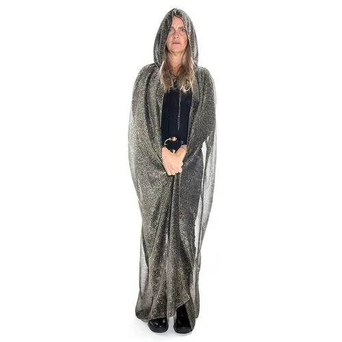 Capa Luxo - Lurex Adulto e Infantil - Halloween