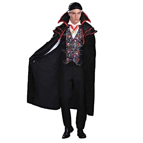 Fantasia Vampiro  Adulto e Infantil Luxo Importado