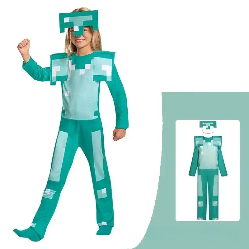 Fantasia Minecraft Infantil e Adulto