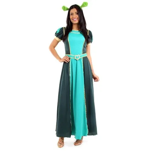 Fantasia Fiona Adulto e Infantil - Heat Girls - Shrek