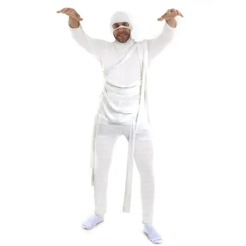 Fantasia Mumia Masculino Adulto e Infantil - Halloween
