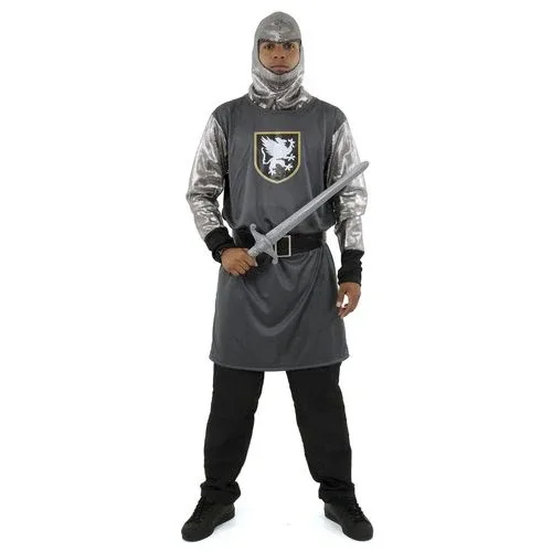 Fantasia Guerreiro Medieval Adulto e Infantil