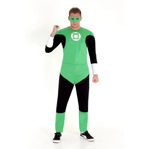 Fantasia Lanterna Verde Adulto e Infantil Premium - Original