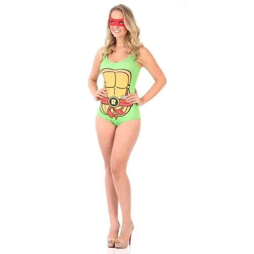 Fantasia Body Tartaruga Ninja Raphael - Adulto e Infantil