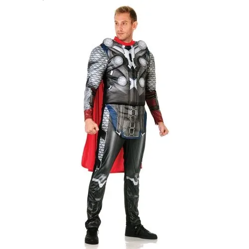 Fantasia Thor com Peitoral Adulto e Infantil - Avengers