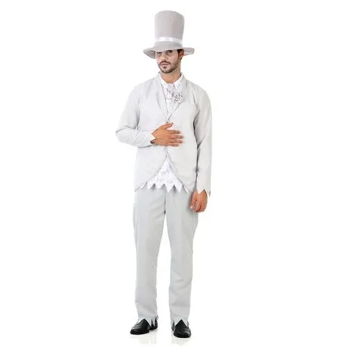Fantasia Noivo Cadaver Adulto e Infantil - Halloween